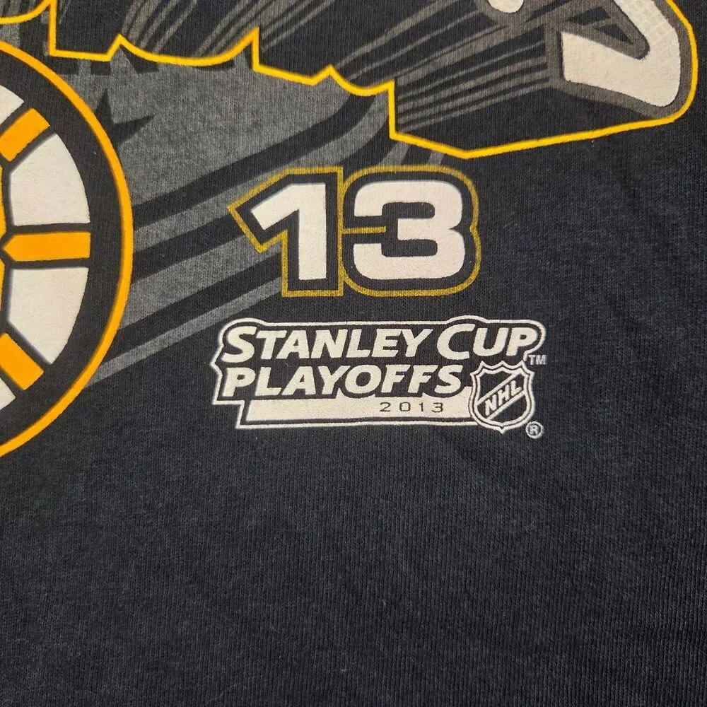2013 Boston Bruins Eastern Conference Champions T Shirt XL Gildan NHL Hockey